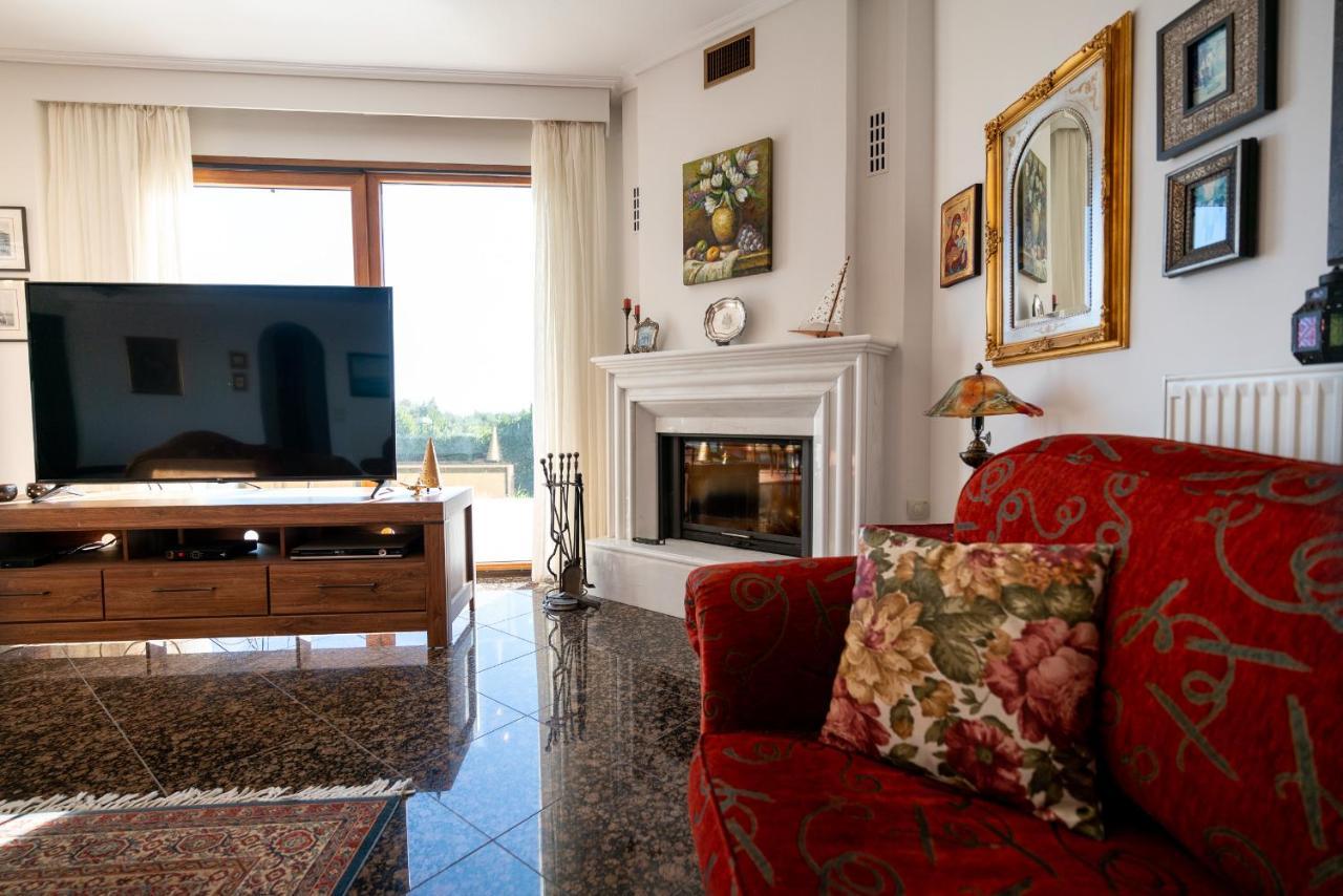 Villa Bougainvillea เอปาโนมี ภายนอก รูปภาพ